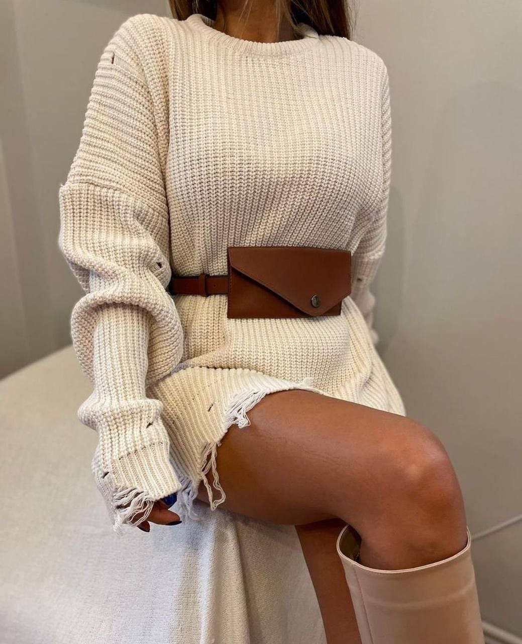Maglione buchi