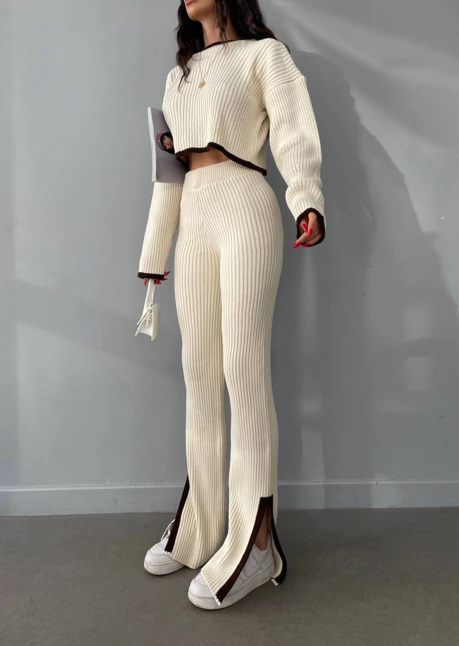 Coordinato in maglia