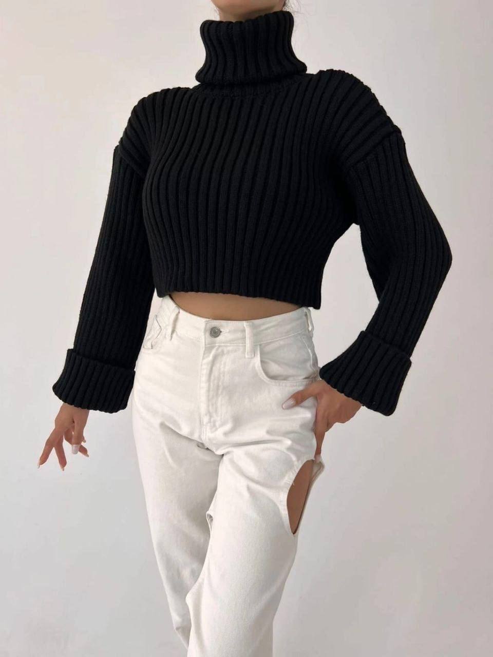 Maglione crop