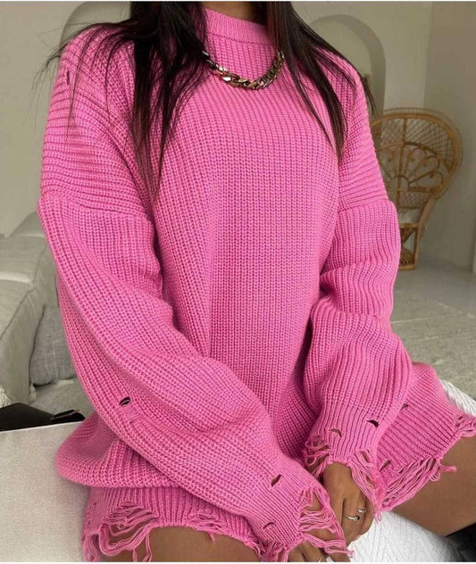 Maglione buchi